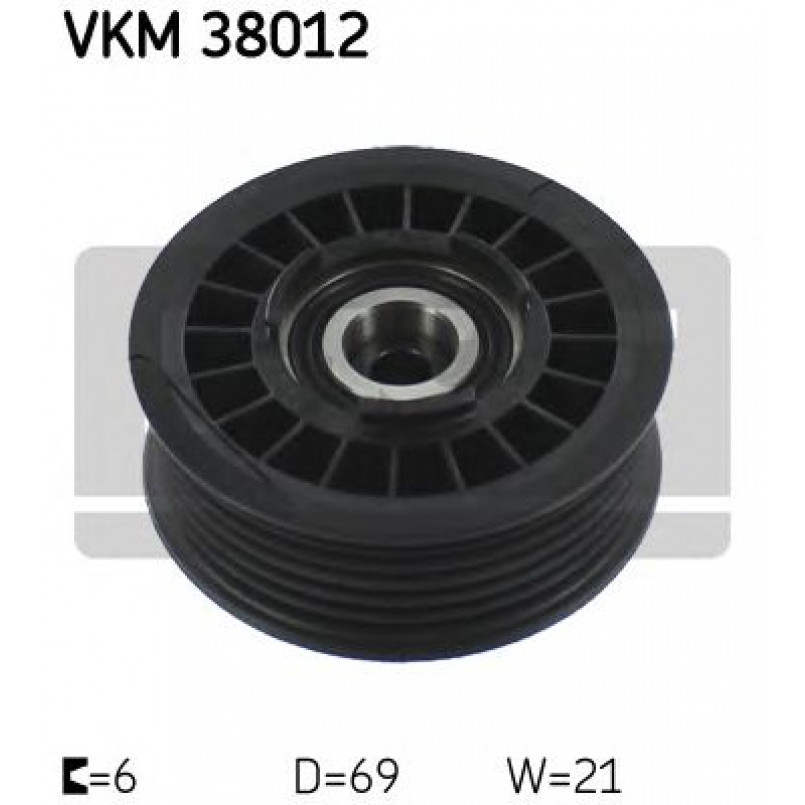 VKM 38012 SKF Обводний ролик